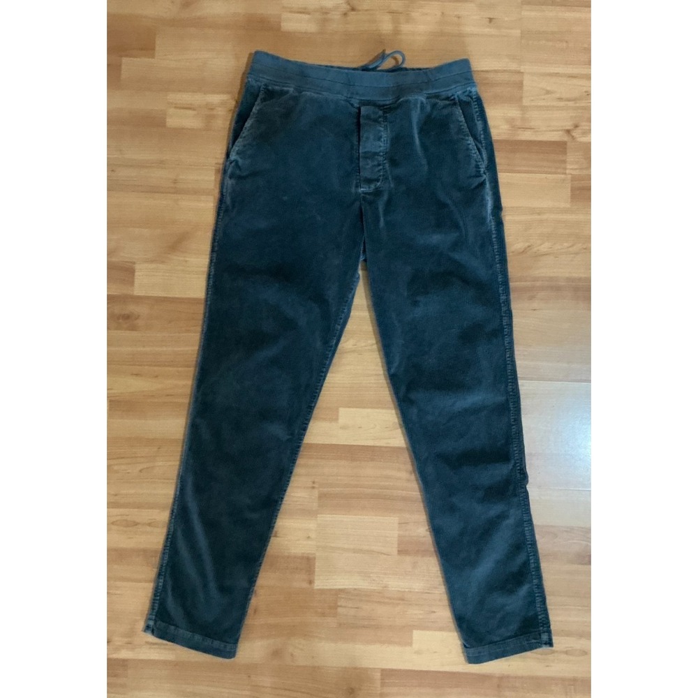 James Perse Corduroy Jogger Pants Gray Mens Size 1 Medium 30-32 Casual MWWA1360